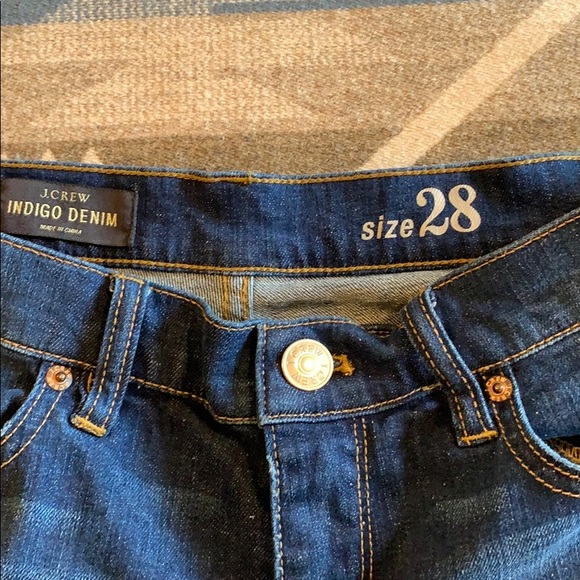 Jcrew indigo denim shorts size 28 - Picture 2 of 6